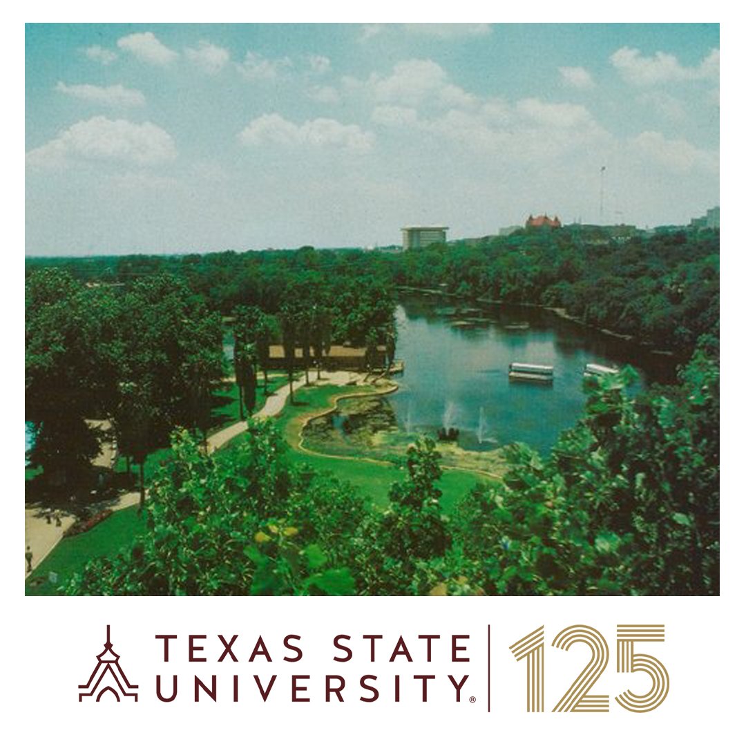 Alkek Library (@alkeklibrary) on Twitter photo San Marcos was a popular summer vacation destination for decades thanks to the amusement park known as Aquarena Springs, today Texas State University's Meadows Center for Water and the Environment. The glass bottom boats remain a fixture from the old days of the park. #txst125 San Marcos was a popular summer vacation destination for decades thanks to the amusement park known as Aquarena Springs, today Texas State University's Meadows Center for Water and the Environment. The glass bottom boats remain a fixture from the old days of the park. #txst125