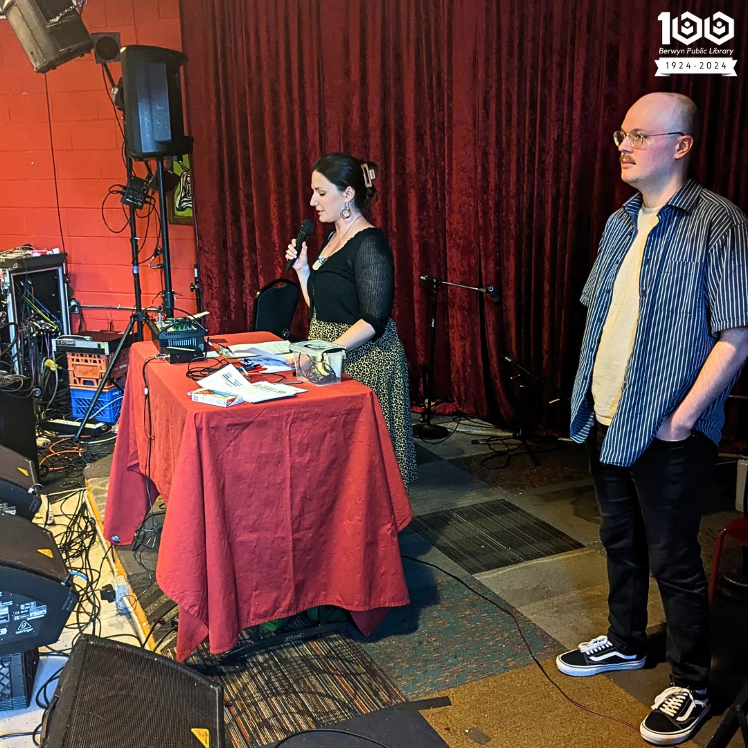 BerwynLibraryIL's tweet image. Check out these pictures from our Trivia Night at the Outtaspace last month! Be sure to mark your calendar for the next one there on Tuesday at 6:30 PM- we hope to see you there! #BPLibrary #TBT #WhyBerwyn