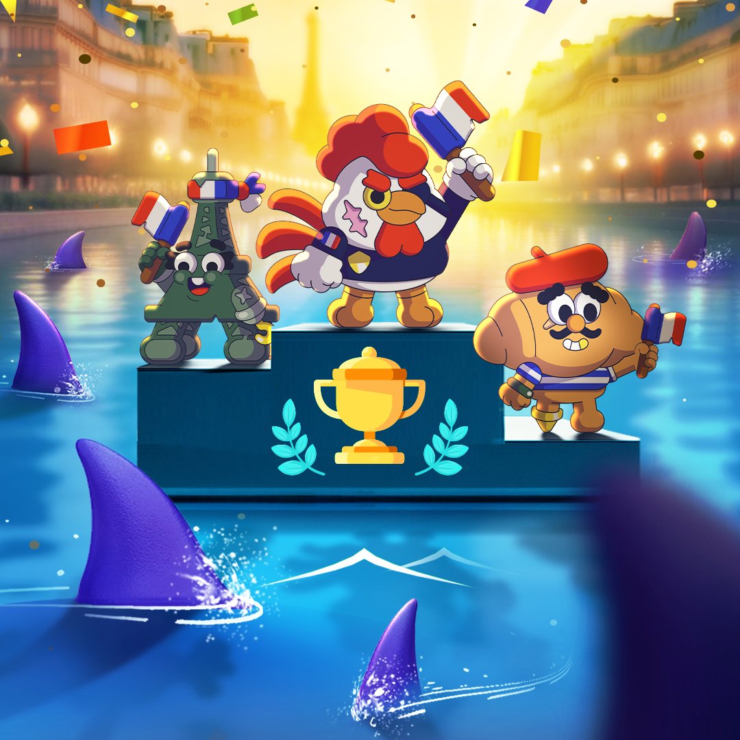 GoGoMagnetGame's tweet image. 🏆 Save the opening ceremony from the sharks!
🦈 Sharks invade the river and threaten swimmers!
✌️ Join the event and help our hero distribute flags.
➡️ bit.ly/tw_GoGoMagnet