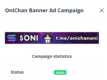onichansol's tweet image. community want $oni grow more catch up to $ginnan so community make 4chan ads live 🥰 $oni community is best always