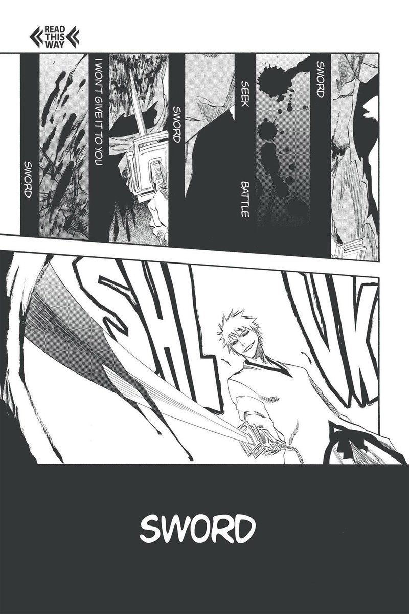 FormerSoulKing's tweet image. KUUBBBOOOOO YOU'RE STARTING TO TAP INTO #THEMETHOD THIS IS WHAT I LOVE TO SEEEEEEE

My fav part of Bleach so far. From the start Kubo's crafted for himself a world that by design is mechanically existential, and Ichigo's growth within that world is THE highlight of the story