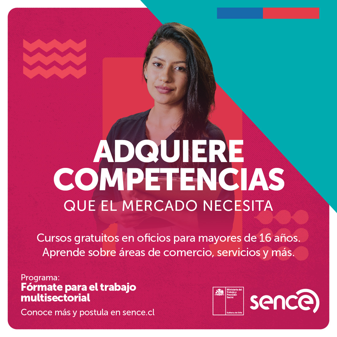<a href="/sencearica/">SenceAricaParinacota</a> anuncia el inicio de postulaciones a los cursos: INSTALACIONES ELÉCTRICAS TIPO F Y G y TÉCNICAS DE SOLDADURA POR OXIGÁS, ARCO VOLTAICO, TIG Y MIG del programa Fórmate para el Trabajo.
Se abrirán el lunes 5 de agosto a las 9 hrs. en sence.cl