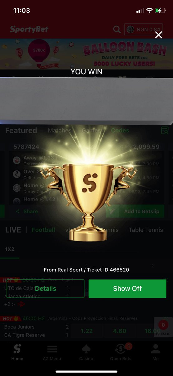 TolzyBets's tweet photo. Inplay💪✈️

First giveaway… Guess how much i won. ✅ https://t.co/9RXK8zeqif