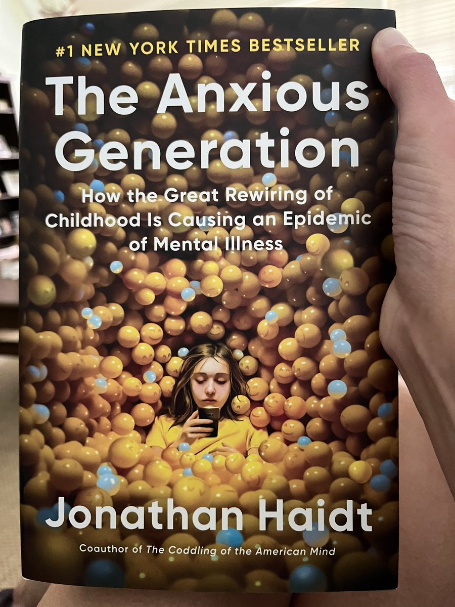 I can’t wait to start this #BookRecommendations So many #teachers have said it is #eyeopening Starting year 21 in #CFISD I can say #children have changed. #getoutside