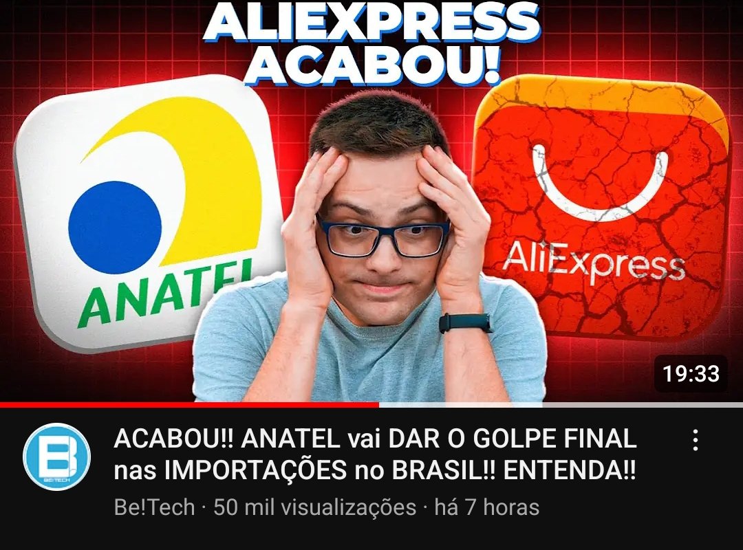 Cara, eu fui dar uma olhada nisso aqui e putaqueopariu, que desgraça que vai ser.

Acredite, pra quem compra eletrônico, isso é muito pior do que as taxas de importação que a gente tanto reclamou nos últimos meses.