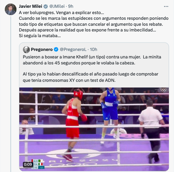 Replica cualquier noticia sin chequearla, es un ignorante en potencia y violento por demás.
Seguramente integre el podio de los presidentes más penosos de la historia.