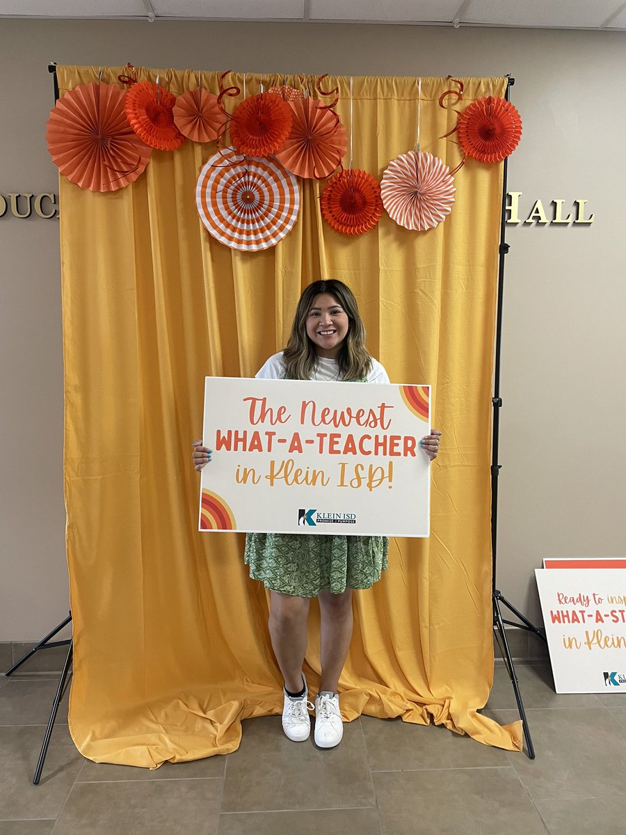 hermecasas's tweet photo. Klein ISD 2024-2025 Teacher Resident #edu https://t.co/ka1bJzvqry