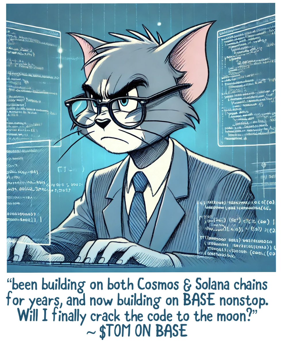TOM ON BASE (@basedtomcat) on Twitter photo #Giveaway #TOMFAM 🔥
<a href="/BasedTomCat/">TOM ON BASE</a> is giving away yet another 100,000 $TOM
🔵 follow <a href="/BasedTomCat/">TOM ON BASE</a>
🔵 like this post
🔵 repost this and 2 of our tweets
🔵 tag 3 of your friends
🔵 join tg: t.me/TOMONBASE_OFFI…
Look out for a DM from <a href="/BasedTomCat/">TOM ON BASE</a> asking for your wallet #Giveaway #TOMFAM 🔥
<a href="/BasedTomCat/">TOM ON BASE</a> is giving away yet another 100,000 $TOM
🔵 follow <a href="/BasedTomCat/">TOM ON BASE</a>
🔵 like this post
🔵 repost this and 2 of our tweets
🔵 tag 3 of your friends
🔵 join tg: t.me/TOMONBASE_OFFI…
Look out for a DM from <a href="/BasedTomCat/">TOM ON BASE</a> asking for your wallet