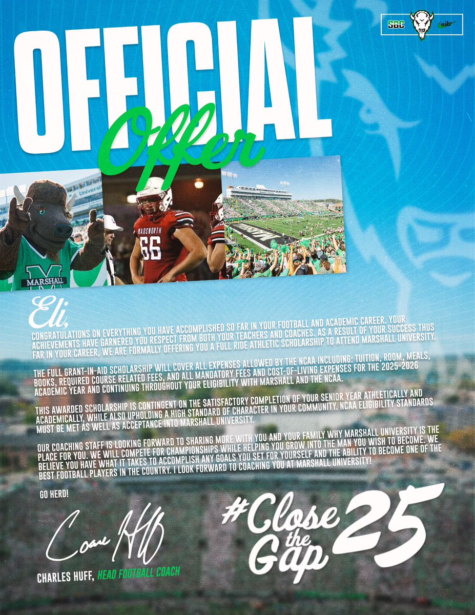 Official !!! , ready to work this winter! <a href="/Coach_Crill/">Cody Crill</a> <a href="/CoachDoege/">Seth Doege</a> <a href="/CoachHuff/">Charles C. Huff</a>