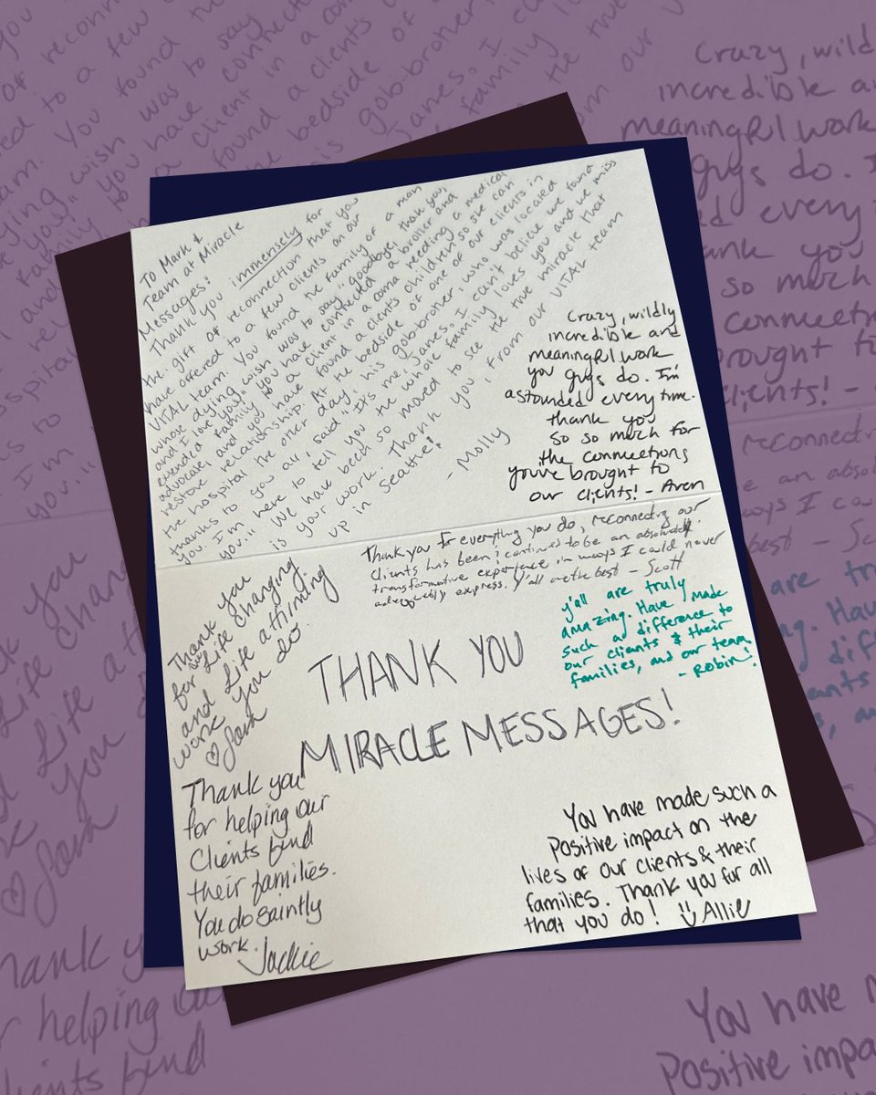 Miracle Messages tweet media