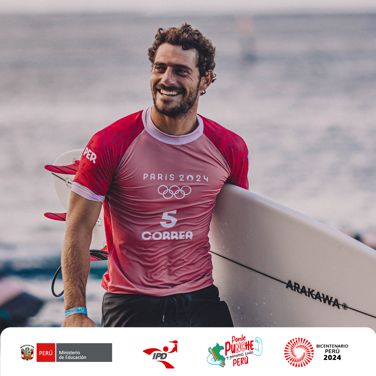 🇵🇪 ¡HISTORIA DEL SURF PERUANO! ¡ALONSO CORREA ES SEMIFINALISTA OLÍMPICO!

🏄‍♂️ El tablista del Programa París 2024 del IPD se impuso en los cuartos de final ante el japonés Reo Inaba y clasificó a la siguiente instancia de los Juegos Olímpicos

Puntaje: 10.50. 🔝

📸 <a href="/ISAsurfing/">International Surfing Association</a>