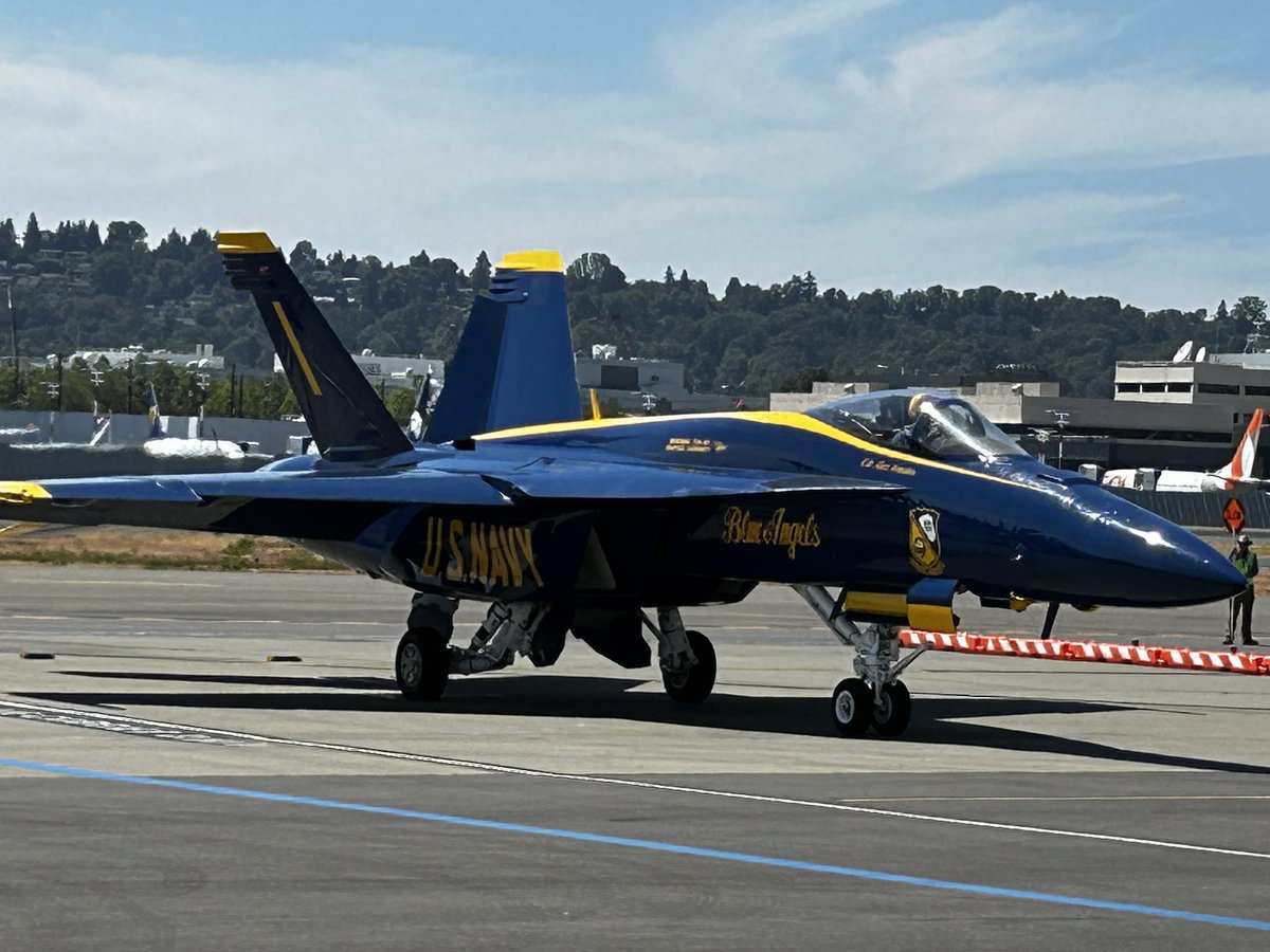 twitlips's tweet image. Just hangin’ with the Blue Angels today #NBD
