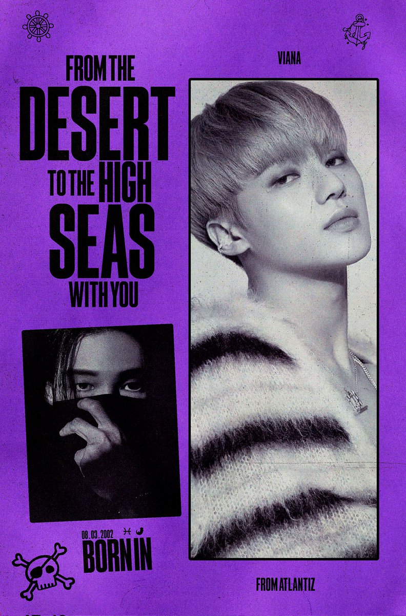 ATLANTIZ 아틀란티즈

VIANA 비아나  
BORN IN 08.03.2002
FROM THE DESERT TO THE HIGH SEAS

#WITHYOU #VIANA #비아나 
#ATLANTIZ #아틀란티즈 <a href="/ARION_ent/">Árion Entertainment | ROCK IN ARION 🎸</a>