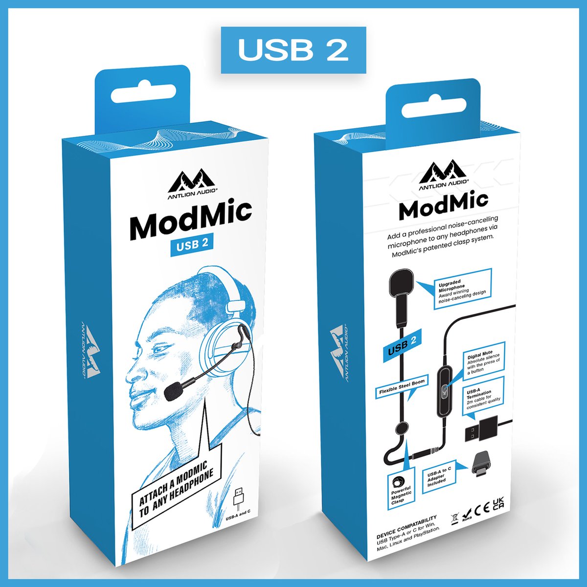 PRE-ORDER MODMIC 2! Coming in August 2024! The new and improved ModMic Uni 2 and ModMic USB 2 are almost here! Learn more ---> antlionaudio.com
#modmic #antlion #headset