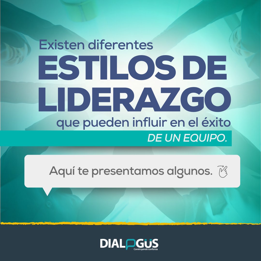 Dialogus_LAT's tweet image. En Dialogus, entendemos la importancia de adaptar el estilo de liderazgo a tu equipo. 🧑‍💼💡 

Nuestros programas como Empresarios Dialogus te ayudarán a identificar y potenciar el mejor estilo para ti y tu equipo. 🚀🌟 

¡Contáctanos para más info! 📞✨

#Dialogus #Liderazgo 🏆