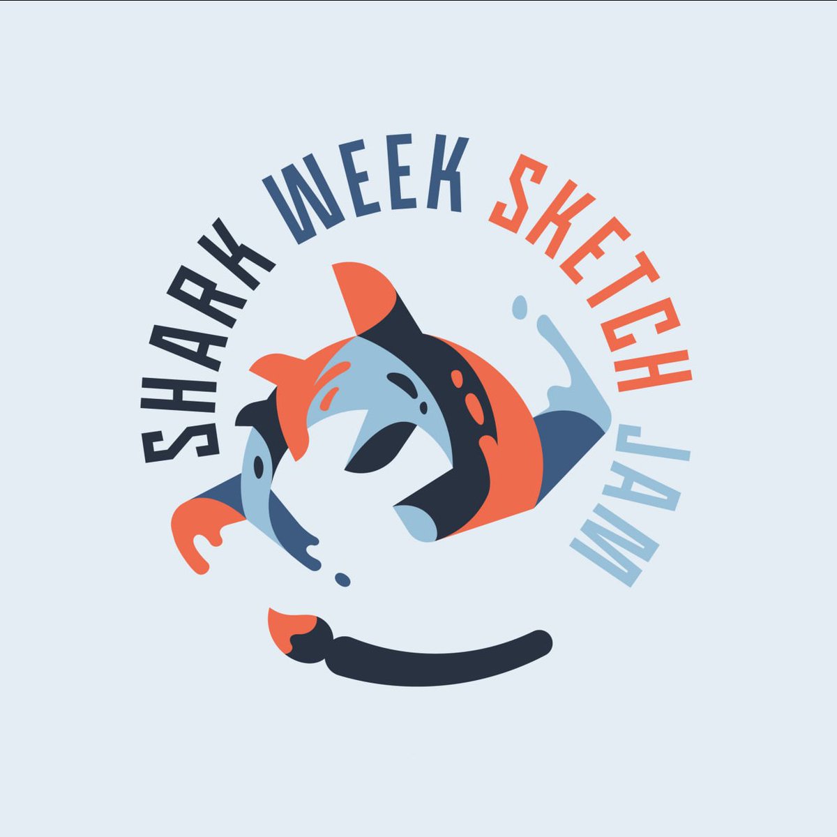 We want to say THANK YOU for another wonderful #sharkweeksketchjam !! 🦈🩵

It's been a wonderful 8 days of shark-filled puns, art, and creative ideas and charming approaches to illustrating sharks- thanks all who participated to make this event possible! 

See you next year! 🩵