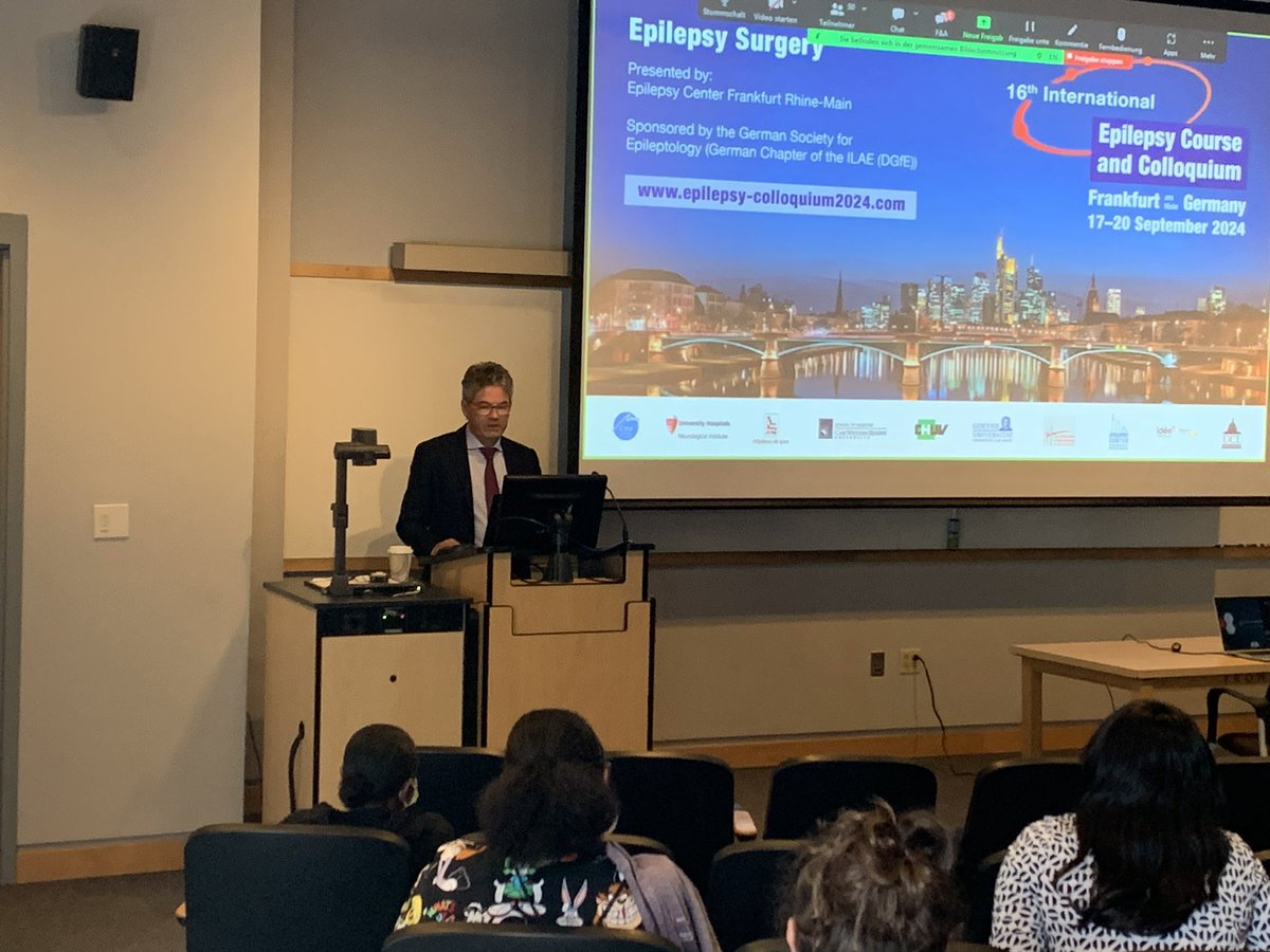 Case Western Reserve Univ/UH Epilepsy Program (@cwruepilepsy) on Twitter photo It was a terrific lecture by Prof. Felix Rosenow today in Cleveland. We had 50+ attendees on zoom and close to 40+ in person. Thank you <a href="/guadalupefbv/">Guadalupe Fernandez-Baca Vaca</a> for organizing this special lecture and special thanks to Prof. Rosenow for his time. #NeuroX #Epilepsy #EpilepsyResearch It was a terrific lecture by Prof. Felix Rosenow today in Cleveland. We had 50+ attendees on zoom and close to 40+ in person. Thank you <a href="/guadalupefbv/">Guadalupe Fernandez-Baca Vaca</a> for organizing this special lecture and special thanks to Prof. Rosenow for his time. #NeuroX #Epilepsy #EpilepsyResearch