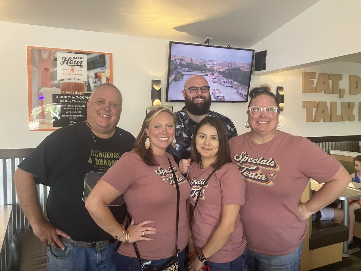 GFES Specials Team bonding before school starts! ❤️ #togetherwecultivate #GrowingGreatness