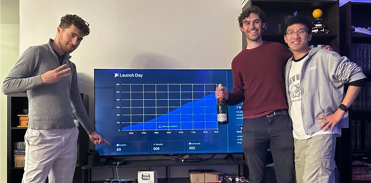 toby got #3 product of the day! 🎉 

Thanks so so much to everyone who supported and helped make the launch so successful. We're deeply grateful for all the amazing support we’ve received!

We'll keep improving the desktop app based on your feedback with the goal of breaking down