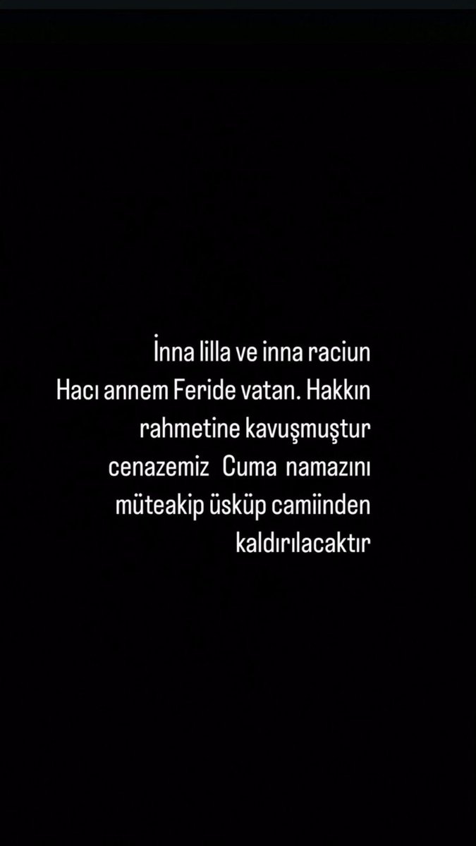 Değerli Kardeşlerim Abilerim sizden ricam Annem Vefat etti herkesten dua bekliyorum esirgemeyin olurmu Rabbım kimseyi çaresiz bırakmasın Hepinize iyi geceler..😪😪😪😪