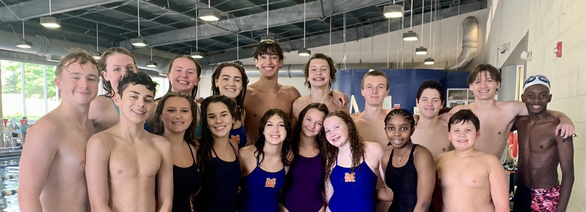 carmody_bridget's tweet photo. @MC_BIGBLUE  Back at it! A-day Aqua-Jags at first practice! 🏊🏊‍♂️💙🧡 #FourSeniors #SwimFam https://t.co/CELArYqkhc