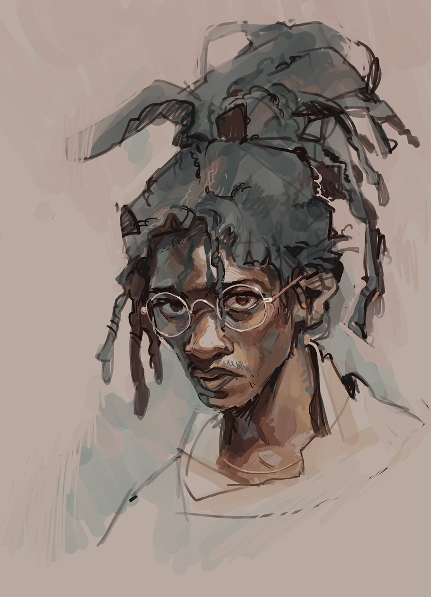 hello i have made a photo study
#digital #painting #portrait #art