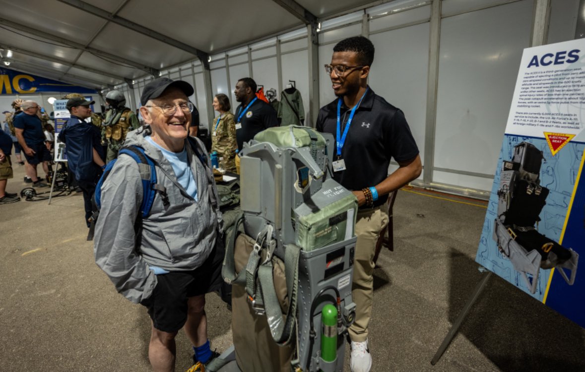 Air Force Test Center (@aftestcenter) on Twitter photo AFMC shined at #AirVenture2024 with 200+ Airmen! 
Gen. Richardson and Lt. Gen. Hurry showcased our innovation and excellence. 
Full story: bit.ly/4cpXVpv
🚀✈️ #Inspiration #unitedstatesairforce #airforcetestcenter AFMC shined at #AirVenture2024 with 200+ Airmen! 
Gen. Richardson and Lt. Gen. Hurry showcased our innovation and excellence. 
Full story: bit.ly/4cpXVpv
🚀✈️ #Inspiration #unitedstatesairforce #airforcetestcenter
