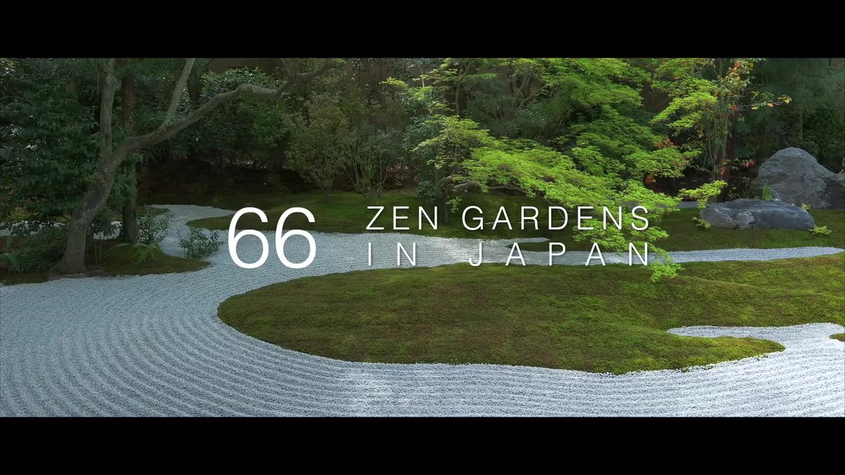 dharmadocus's tweet image. 66 Zen Gardens in Japan. A second non-verbal film about the gardens in Japan focuses on the Zen Gardens.  dharma-documentaries.net/66-zen-gardens… #Culture #Dharma #Ecology #Gardens #Japan #Monasteries #Nature #Zen