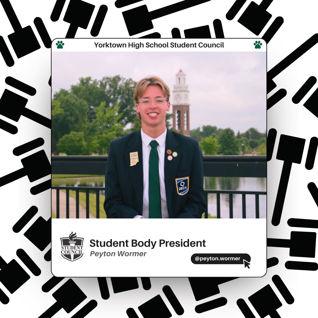 We are happy to introduce our 2024-25 Student Council Officers: Aly Amyx, Raegan Jackson, Meghan Buehler, and Peyton Wormer. We cannot wait to see what these four leaders have planned for this year!