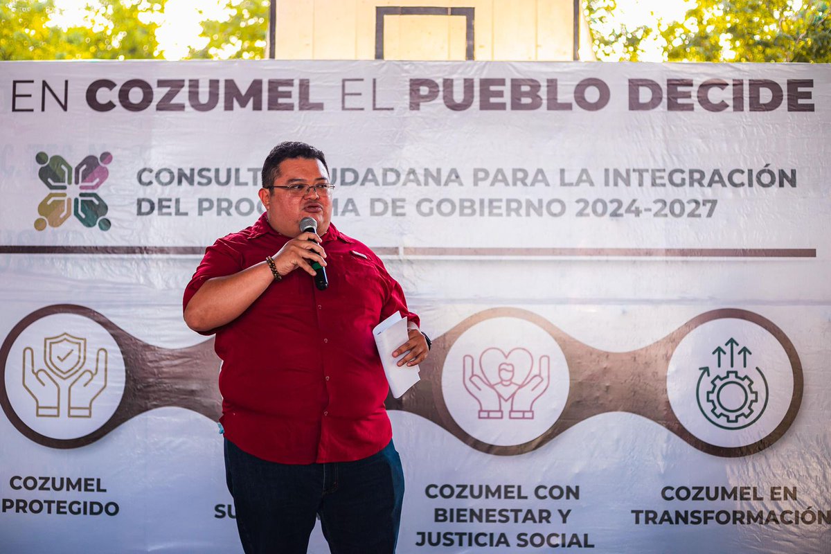 roja_roo's tweet photo. Inician los protocolos de la entrega- recepción del Ayuntamiento de #Cozumel, así lo dio a conocer el presidente municipal electo, José Luis Chacón Méndez ⬇️

https://t.co/SqUJv8HQKp https://t.co/B1V136WZlB