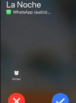 me esta llamando…