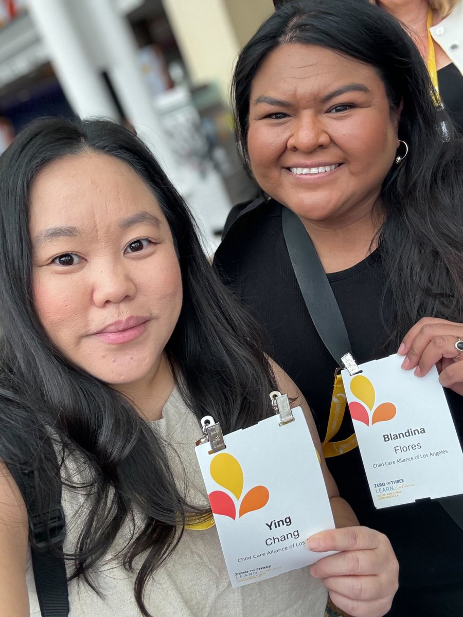 QualityStartLA's tweet photo. The #QSLA team is excited to be at the @ZEROTOTHREE Learn Conference!🌟 We've gain insights, knowledge, and had the pleasure to connect with fellow early learning advocates and partners. Thank you for such a great event!
#ZeroToThree #LEARNwithZTT #VoteBabies https://t.co/y7NSSPM6Bh