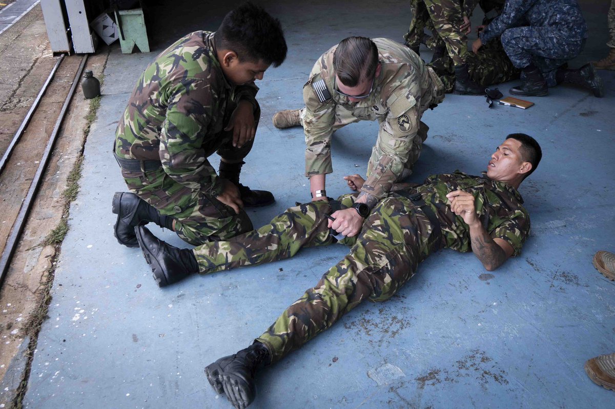 JTF_Bravo's tweet image. JTF-B’s commitment to partnerships and enhancing interoperability through collaborative training remains true with the completion of Sentinel Watch and AGILE BEAR 2.0 in #Belize. 🏁
For more: jtfb.southcom.mil/Media/News/Dis…
@Southcom @USMissionBelize @BATSUBOfficial @USAIDSavesLives