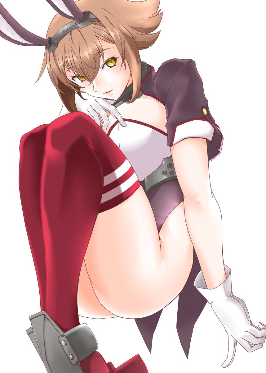 陸奥(艦隊これくしょん) 「過去作ばかりだからそろそろ新規のバニー陸奥描くべきなんかな #バニーの日 」|桐木春臣のイラスト
