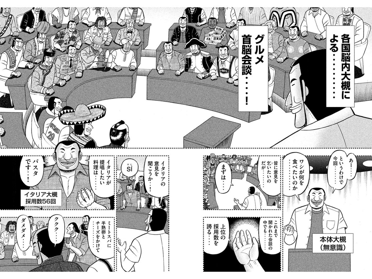 「一人の人間の脳内で、様々な感情思考が独立して存在している」をギミックに、「自分たちの主である人間の幸福とは何か」を描こうと、アメリカは「インサイド・ヘッド」を作り、一方日本は「オッサンが今日の飯をなんにするか議論する」な「ハンチョウ」を作った。 
