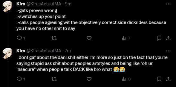 IAmTHATHero's tweet photo. repost since main is shadowbanned

be sure to read since you're so infatuated with twitter spaces and the sort! allat "I talk in calls and spaces" bullshit you're on!!!!

😁😁😁😁😁😁 https://t.co/OfsRinj33o