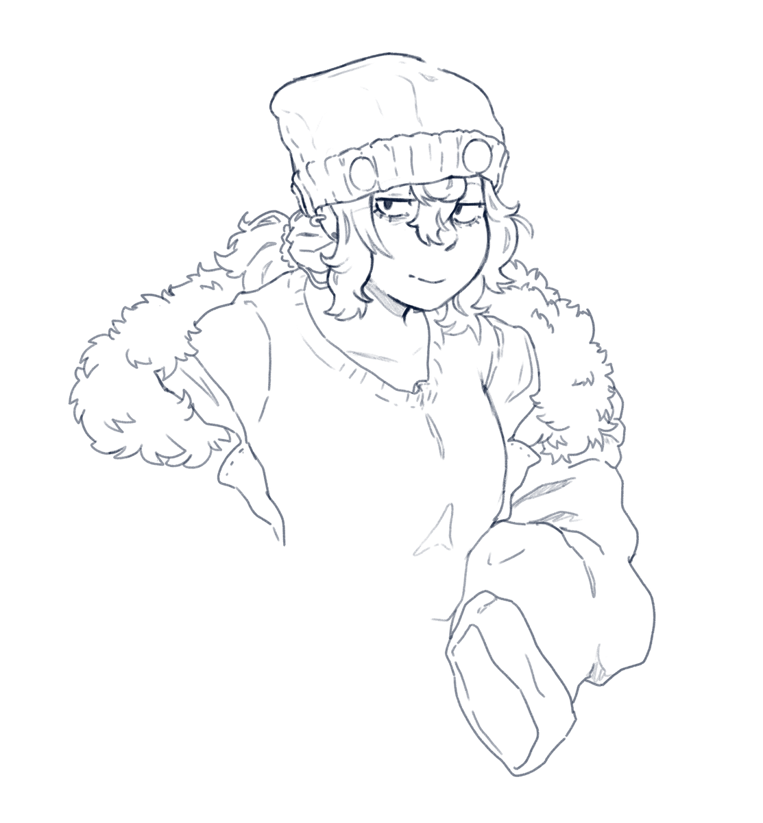 hekday's tweet photo. nikki sketch https://t.co/KahqO8nota