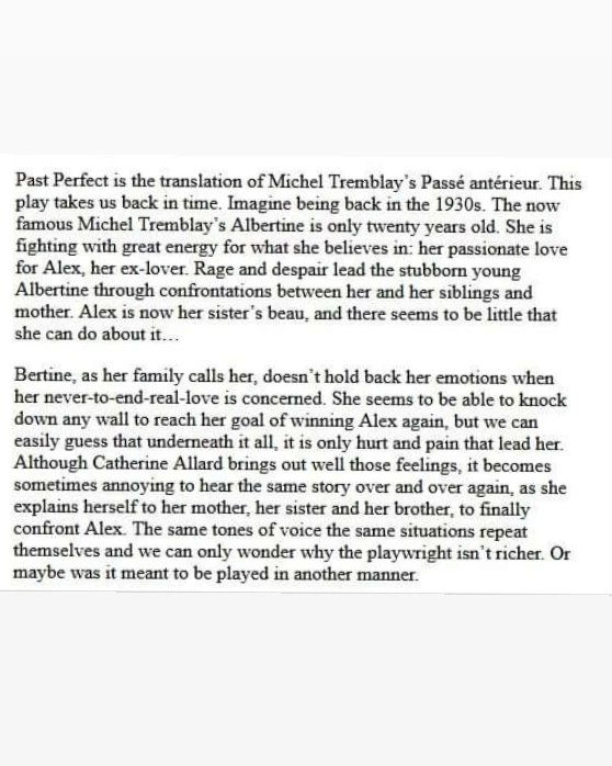 PiliTF's tweet photo. A small review I made of Sasha performance as Alex on Michel Templay's Past Perfect.
He was nominated at the prestigious "Masques Awards" (Quebec's Theatre Awards) for his performance in #PastPerfect
Pic1 edited from Sasha's instastories on May 2018
#SashaRoiz #mrsasharoiz https://t.co/12C6lTuzAj