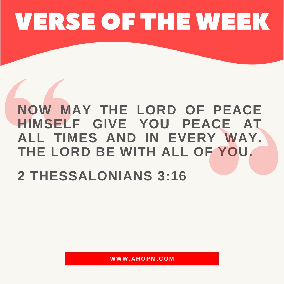 ahouseofpeace's tweet photo. Happy Monday! Whenever you feel overwhelmed, you know you can always turn to the Lord of Peace to calm your nerves and bring you peace for all of your endeavors this week and beyond!
#ahop #grandprairiechurch #Grandprairietx #Donate #Dfwchurch #dfwchurch #verseoftheweek https://t.co/XUWGRQkFTh