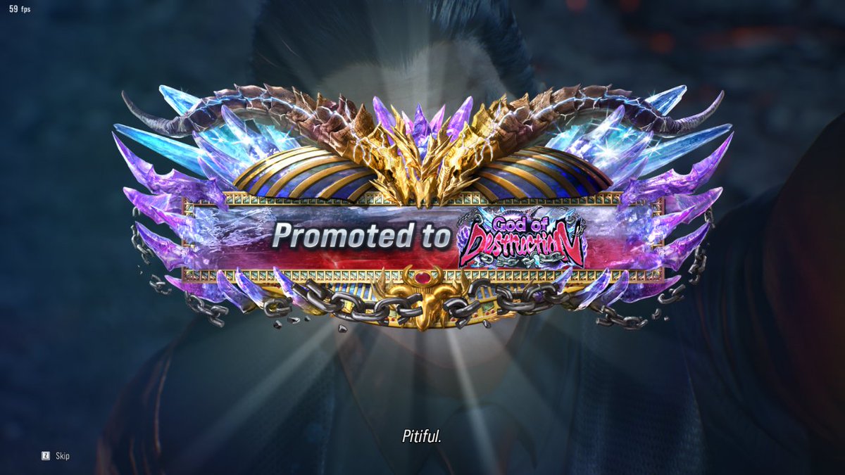 Finally achieved GOD OF DESTRUCTION with Kazuya 
Video link = youtu.be/uIulrpQwlCU