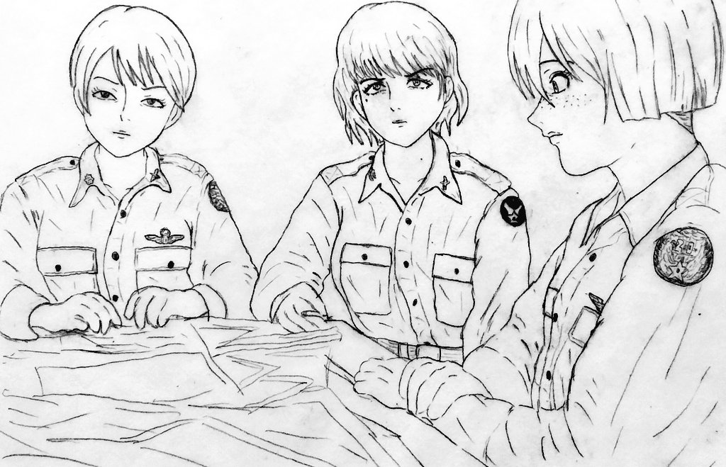 そらぁ、こんな作画コスト高い絵ばかり描いてたら
裸体の方を描きまくるわ()

エロ最高 