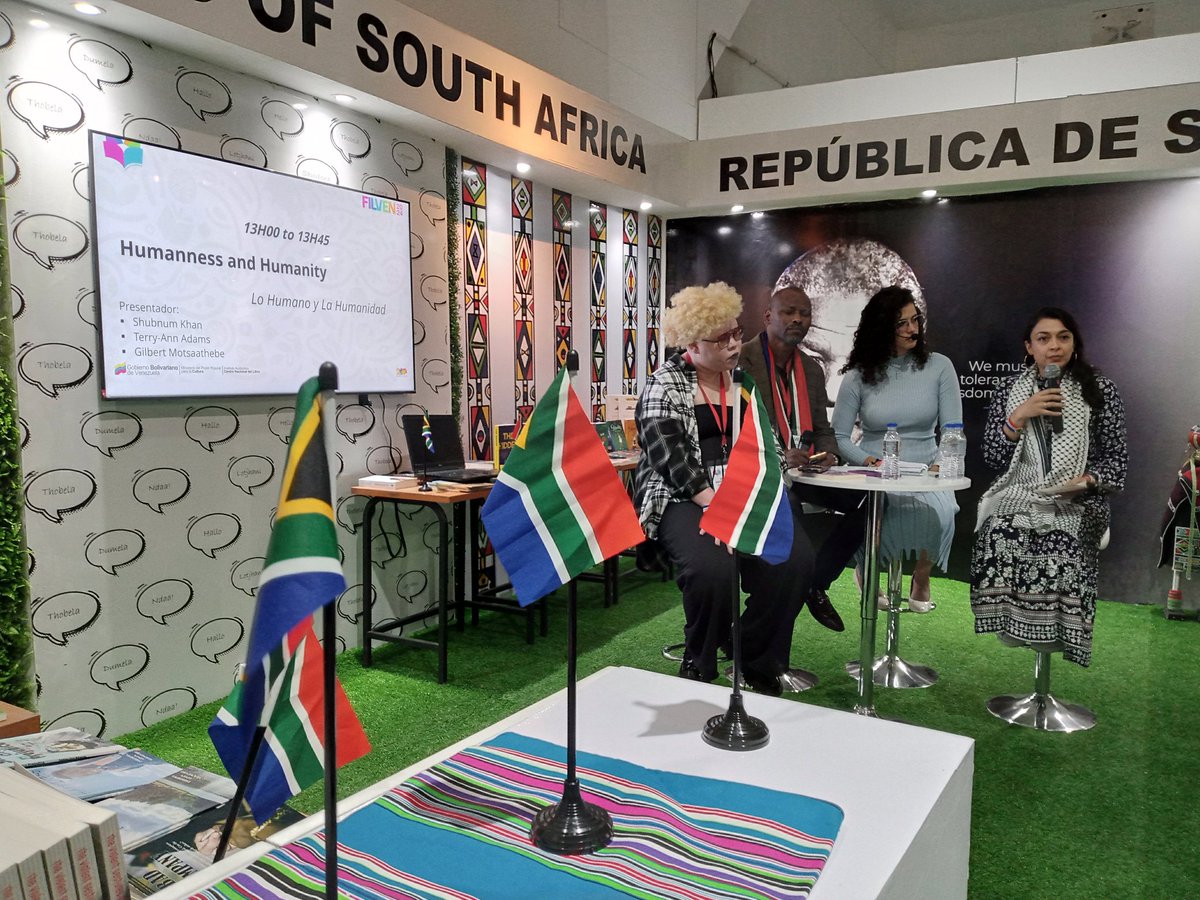 #EnFotos | #Filven2024📚 la feria literaria de #Venezuela realizada en la ciudad de #Caracas la contó con la participación de #Sudáfrica🇿🇦 como país invitado para esta edición 

#VivaVenezuela 
#SomosCultura
#CulturaVenezuela
#PuebloDeJusticia