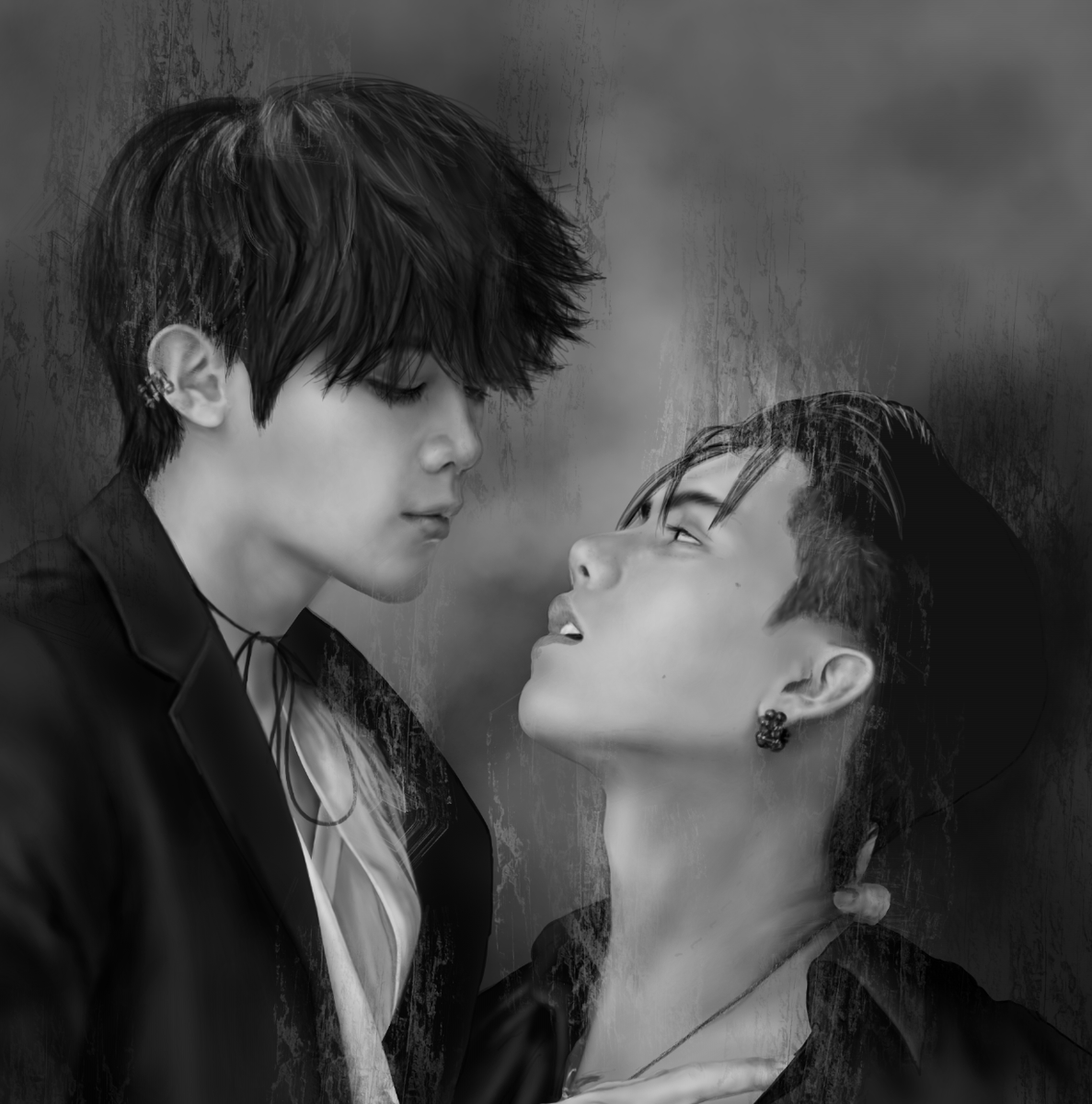 Fort and Peat ✨
#LoveSeaTheSeries #LoveSea #LoveInTheAir #loveintheairtheseries #digitalpainting #myart  <a href="/fort_fts/">FortFTS (福福) #เวียร์</a> <a href="/peatwasu/">peatwasu #เคลวิน</a>