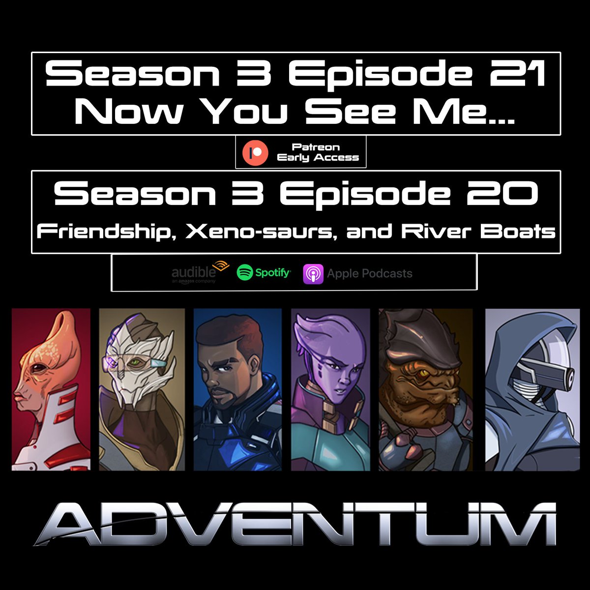 Happy August 1st everyone!  

Episode 20 of Season 3, which is now LIVE on ALL major audio platforms!
   
Also, Episode 21 is now LIVE for early access listening on our Patreon!   

Spotify: bit.ly/3yb6Z3u
Patreon: bit.ly/4d3hyoc

🥳Enjoy!