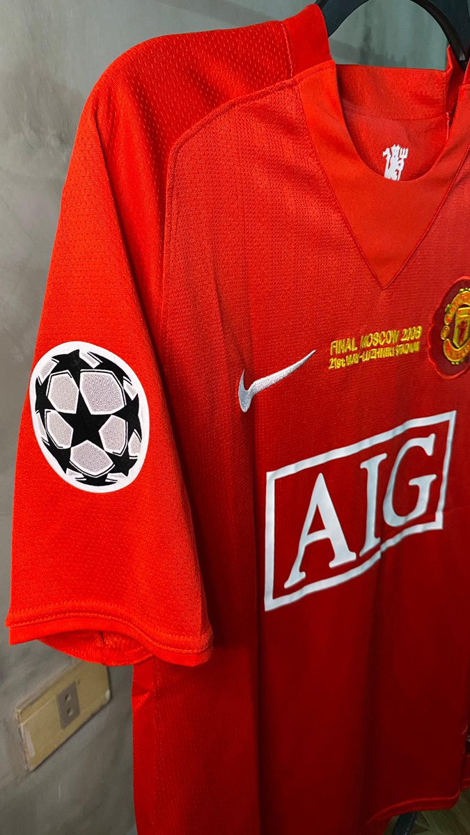 BLSTOREPY's tweet photo. Manchester United 🏴󠁧󠁢󠁥󠁮󠁧󠁿
Final 2008 Moscow 
- Disponible en BL STORE https://t.co/d6YfKjMMWR