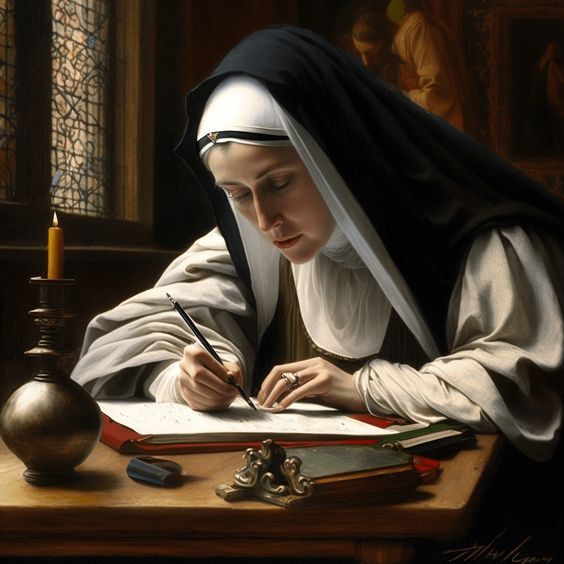 Jainel1968's tweet photo. "It is only through shadows that one comes to know the light."

St. Catherine of Siena https://t.co/8tTvj6aPX8