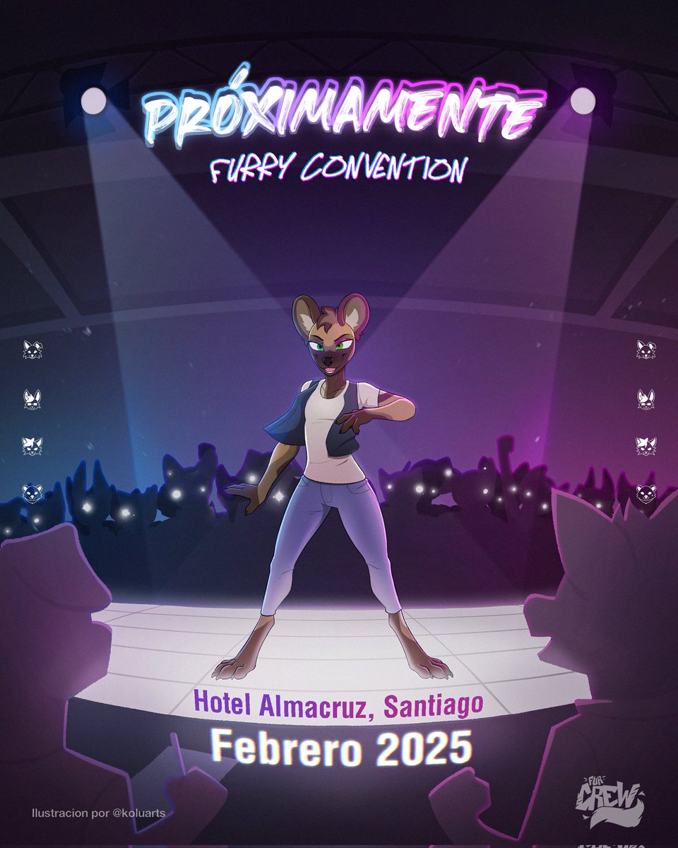 FurcrewCL's tweet photo. Ya es un hecho, durante tres días vivirás el Furry al máximo nivel en una experiencia única para ti.

 Muy pronto, en 2025.

#Furcrew2025 https://t.co/efZyOYixdy