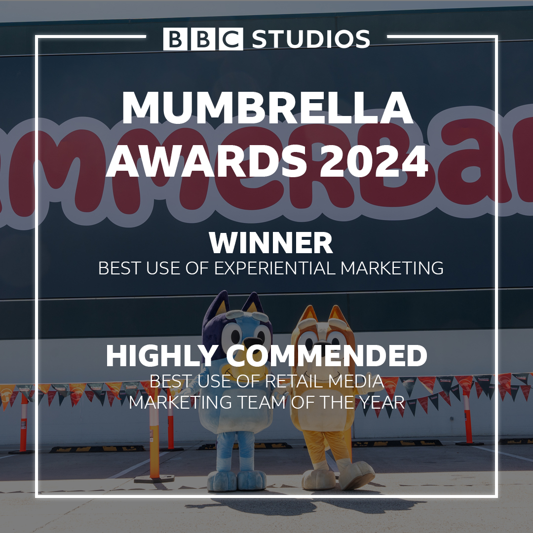 Happy to share our Bluey x Bunnings Hammerbarn collab won Best Use of Experiential Marketing at last night’s Mumbrella Awards in Sydney. We also received Highly Commended in Best Use of Retail Media &amp; Marketing Team of the Year. Congrats to all involved 💙@bunnings <a href="/WePlayLudo/">Ludo</a>