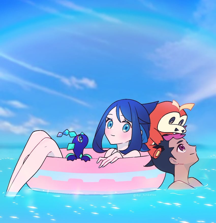 JuNovelity's tweet photo. Terapagos e Hogator marcaram o início das aventuras de Liko e Roy. Eu quero que eles continuem sempre juntos como nessa linda ilustração! 💙❤🙏🏼 @anipoke_PR #anipoke #PokemonHorizons #Fuecoco #Hogator #Hogeta #ホゲータ #アニポケ https://t.co/xwk0YqoqoX