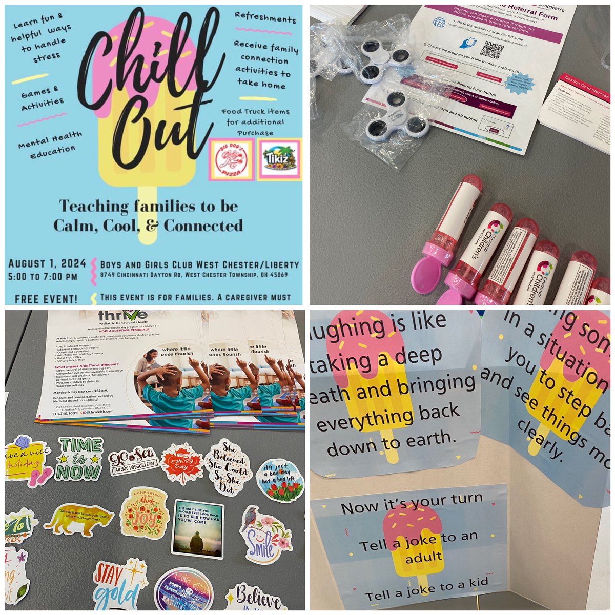 So glad to be at Boys and Girls Club to celebrate mental health and practice our self regulation skills with our students #WEareLakota #BGCWCL